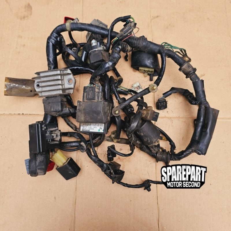 Pengapian kelistrikan kabel body eccu ecu cdi ecm fullset cbr 150 lama old lokal K45 N01 / NO1 origi