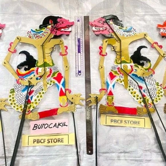 WAYANG kertas BUTO CAKIL