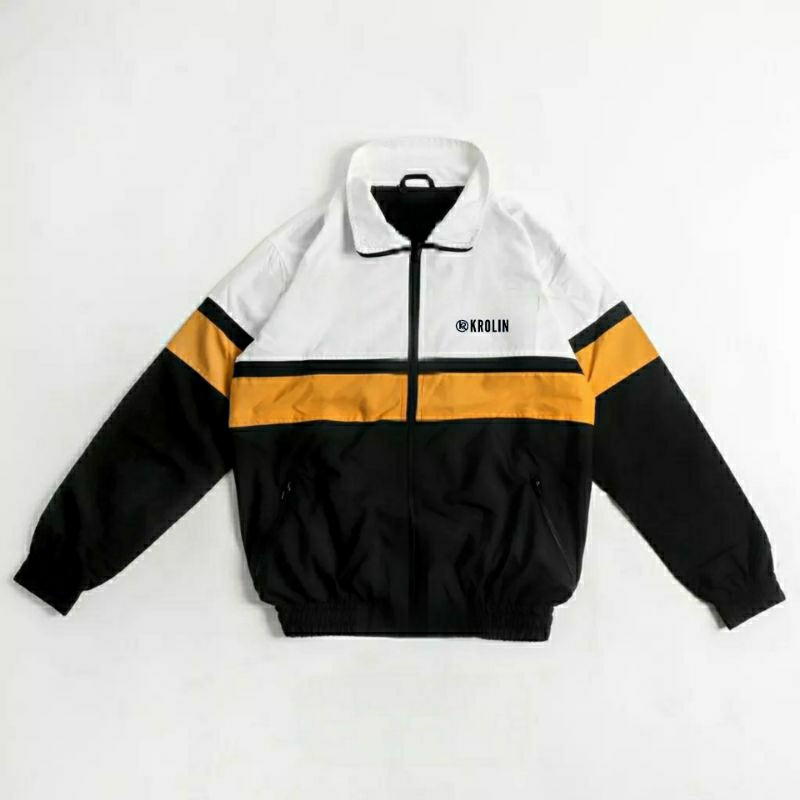 KROLIN_Jaket Tracktop  Jaket Touring Pria Wanita
