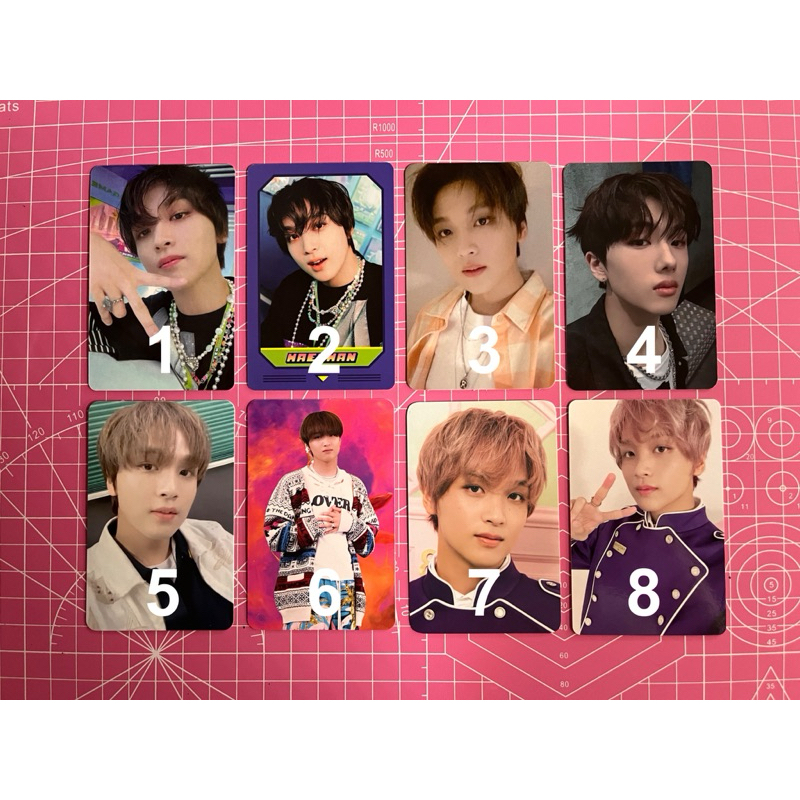 haechan jisung jewel keycard boring ar selca hot summer