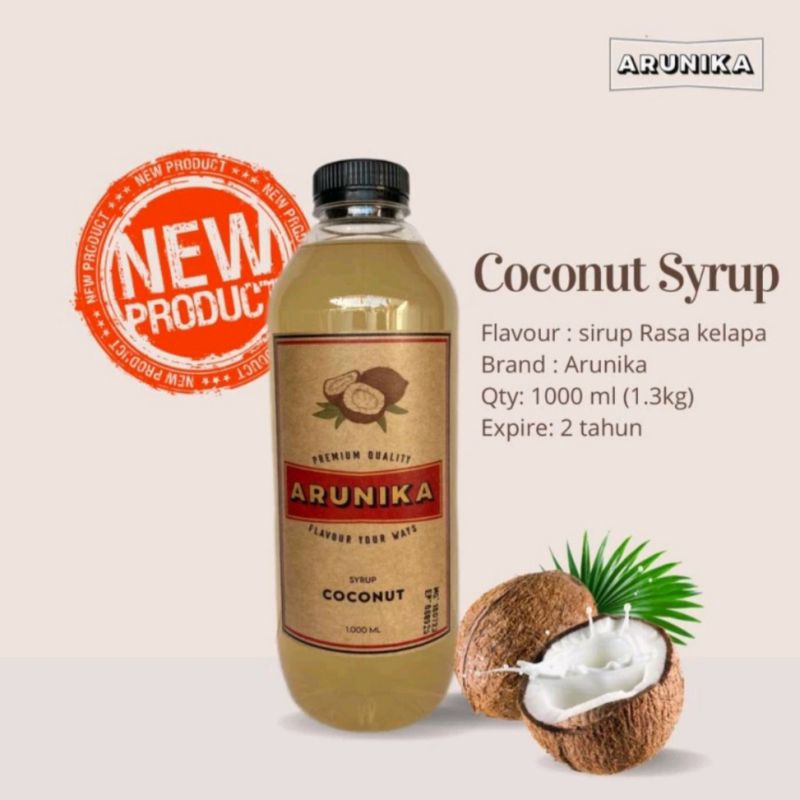 

Coconut Arunika Syrup 1 Liter