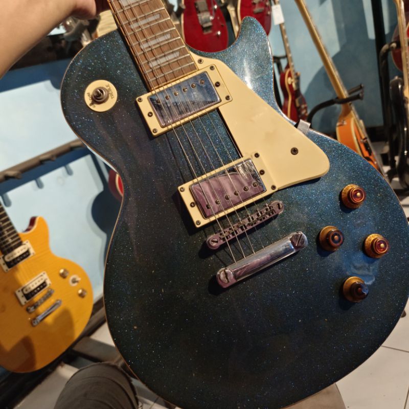 Epiphone Les Paul Standard Korea Blue Sparkle