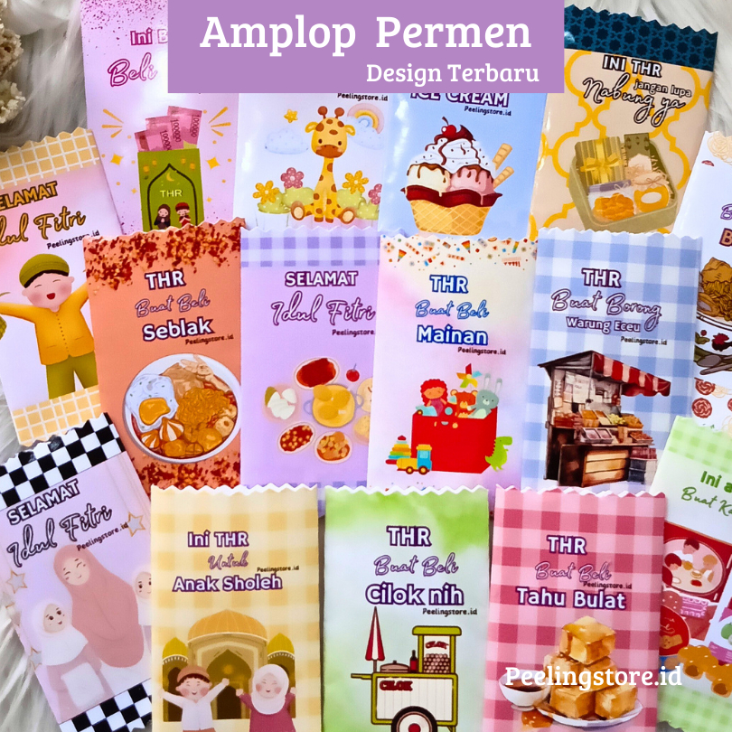 

SIZE BIG AMPLOP PERMEN 10pcs | Angpau Lebaran Bentuk Permen | Angpau viral | Amplop Lebaran | Amplop THR | Angpau Permen | Amplop Permen | Hadiah