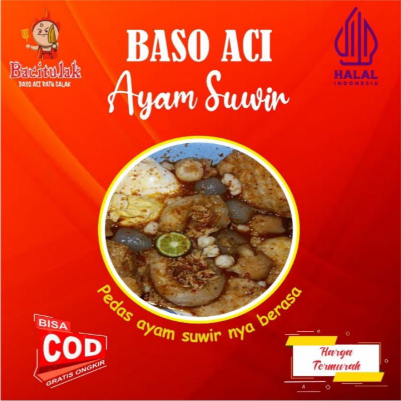 

BASO ACI AYAM SUWIR RATU GALAK TERMURAHH