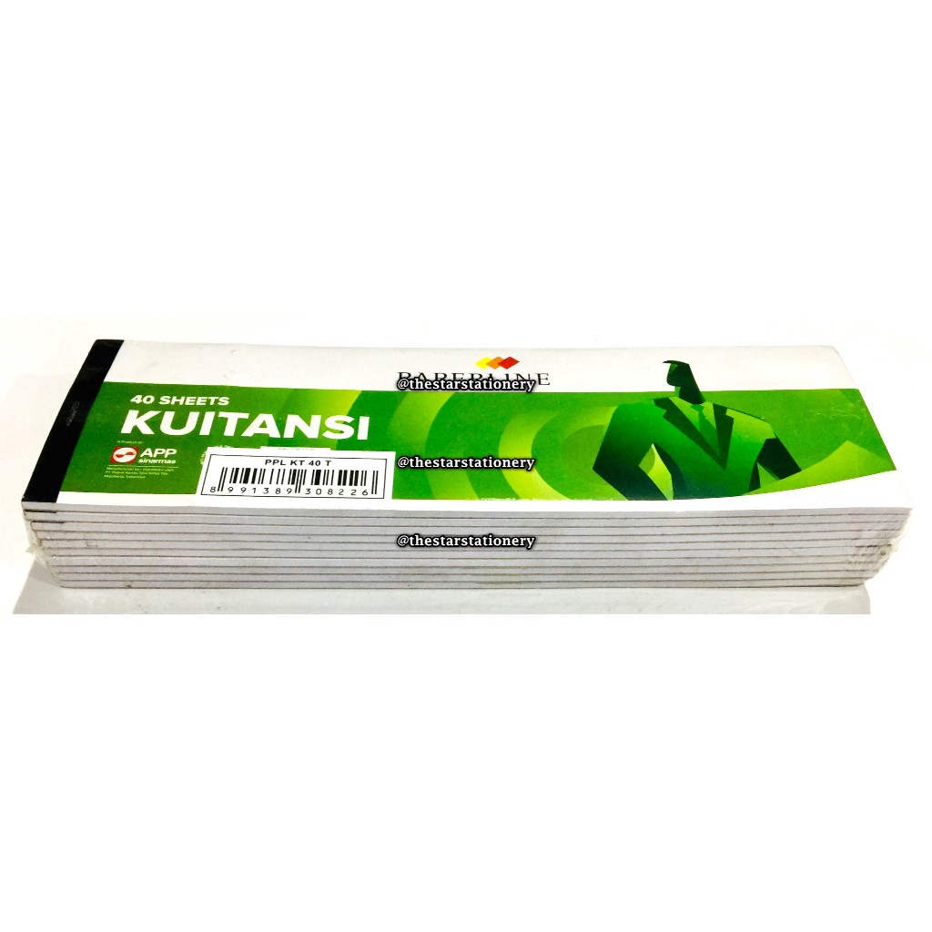 

(1 Biji) GROSIR Buku Kwitansi Paperline KT40T Tanggung 9 x 28.5 cm / Kuitansi Paperline KT 40 T Tanggung Sedang / Kuitansi Paperline (1 Biji)