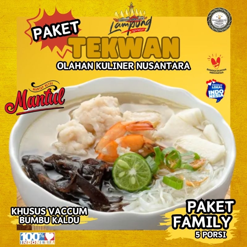 

TEKWAN PAKET FAMILY | Homemade by BALQUEST BAROKAH JAYA