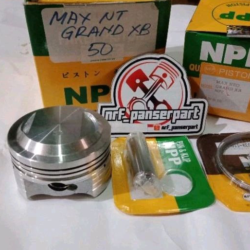 PISTON KIT/SEHER SET RING BORE UP PEN 13 MM OS/OVER SIZE 58/58,5/59/59,5 MM DOM/JENONG/XB HONDA ASTR