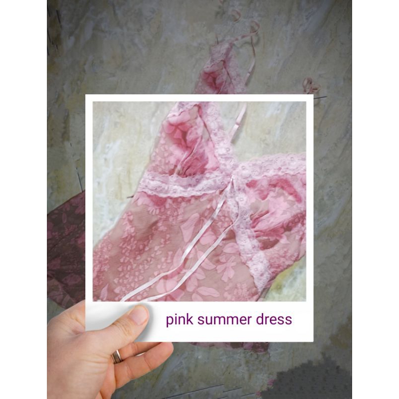 pink summer Miss Kosasih Dress size S