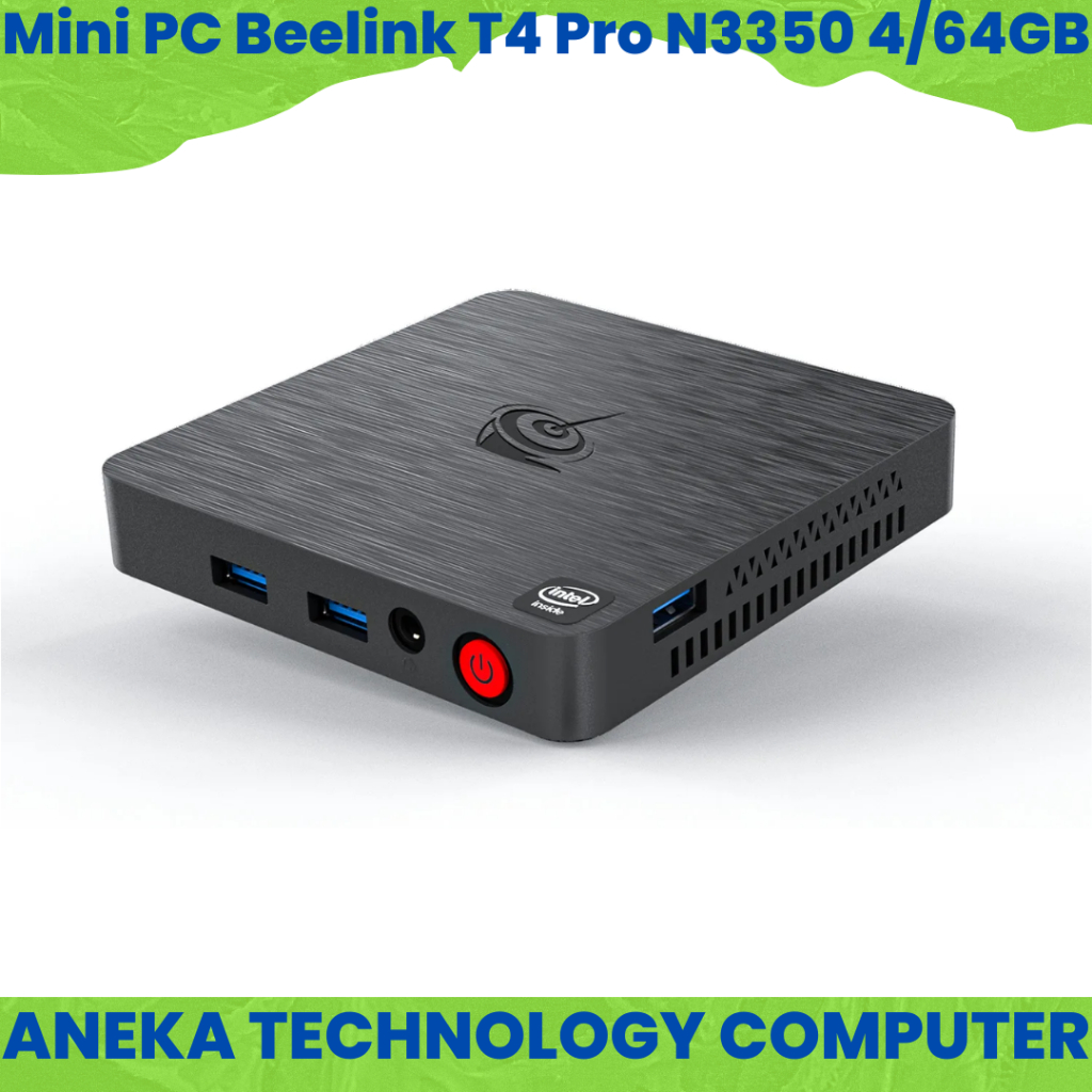 Mini PC Beelink T4 Pro N3350 4/64GB Dual HDMI WiFi Windows 10