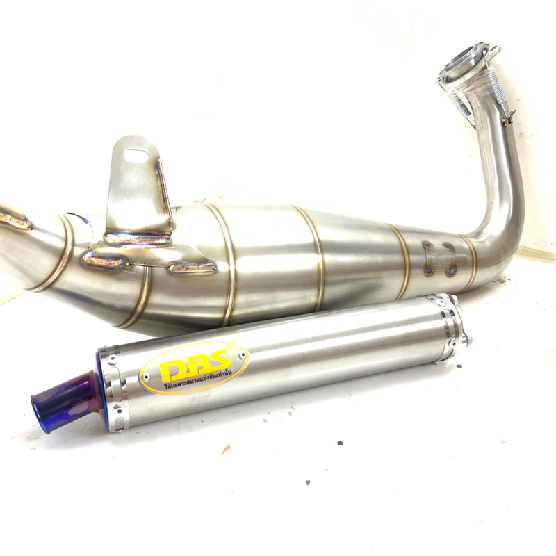 KNALPOT DBS HONDA NSR SP 150 STAINLES SELENSER TITANIUM DBS