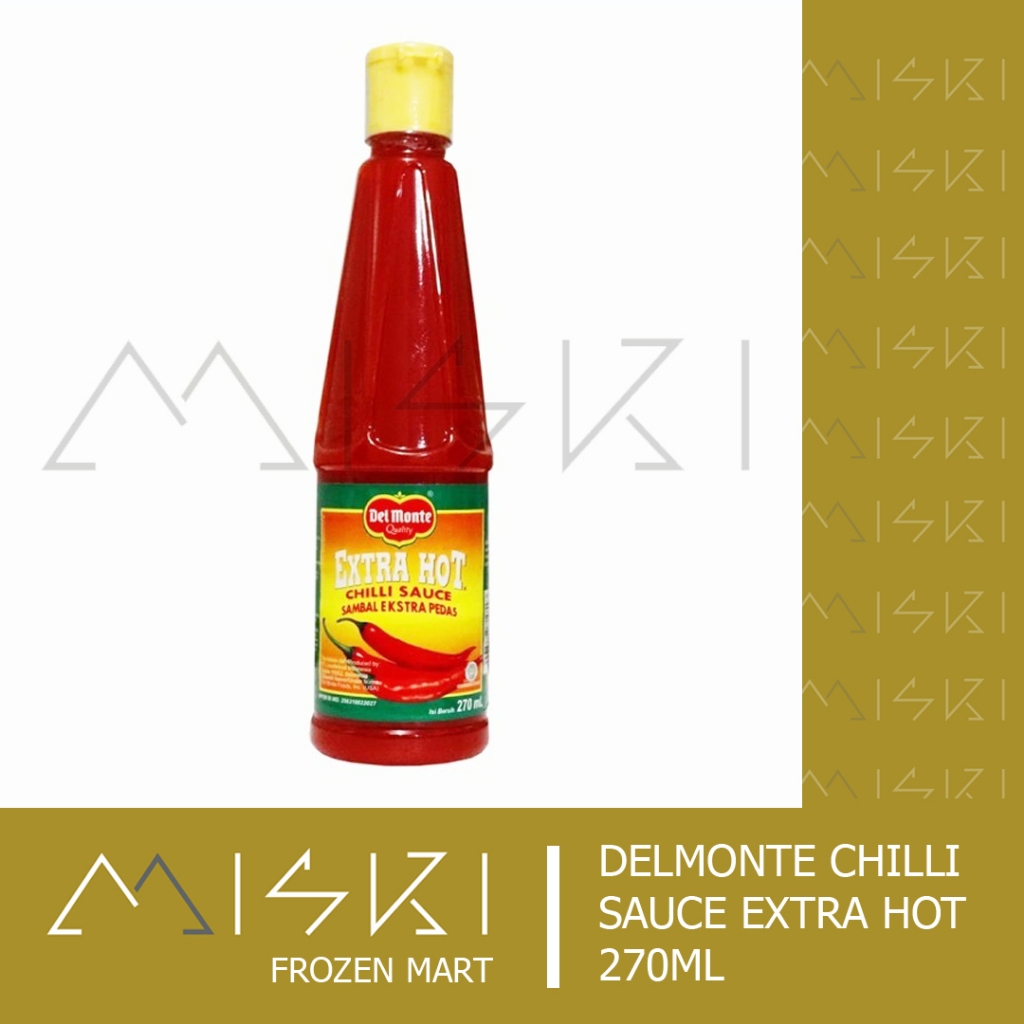 

DELMONTE CHILLI SAUCE EXTRA HOT 270ML