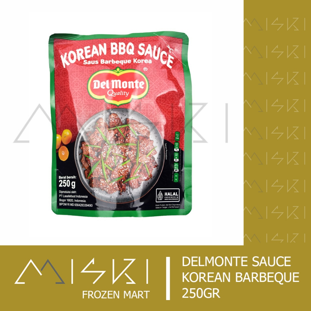 

DELMONTE SAUCE KOREAN BARBEQUE 250GR