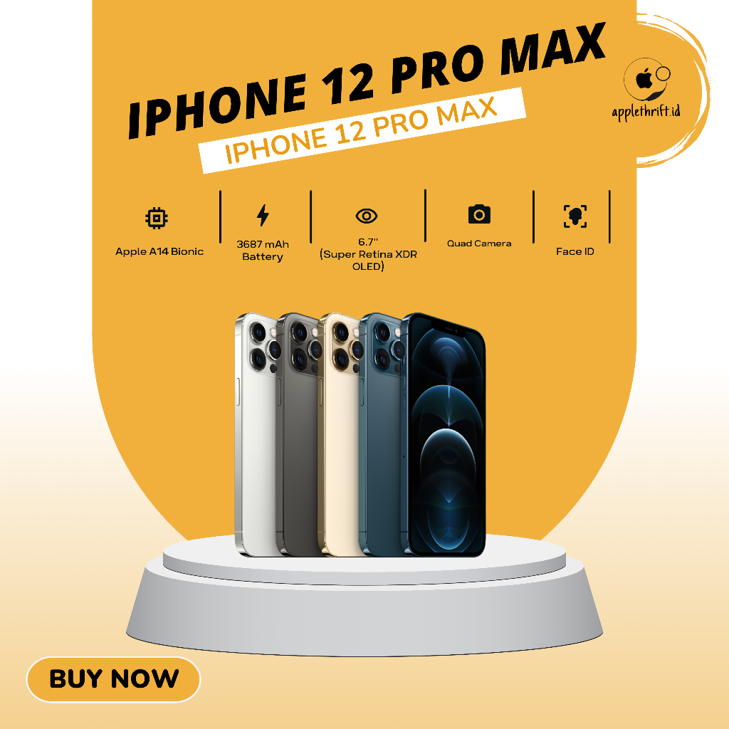 Iphone 12 Pro Max 128GB/256GB
