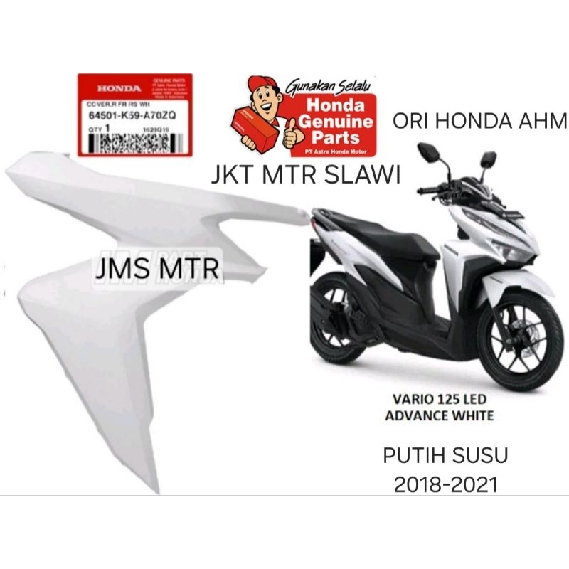 64501 K59 A70ZQ (Kanan) 64601 K59 A70ZQ (kiri) sayap vario 150 vario 125 new led 2018-2022 putih sus