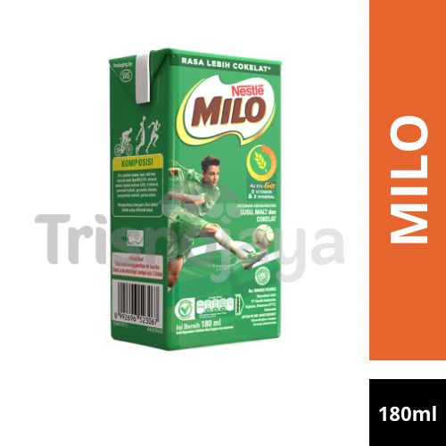 

Susu MILO UHT 110ml / milo 180ml / Choco Malt Milk