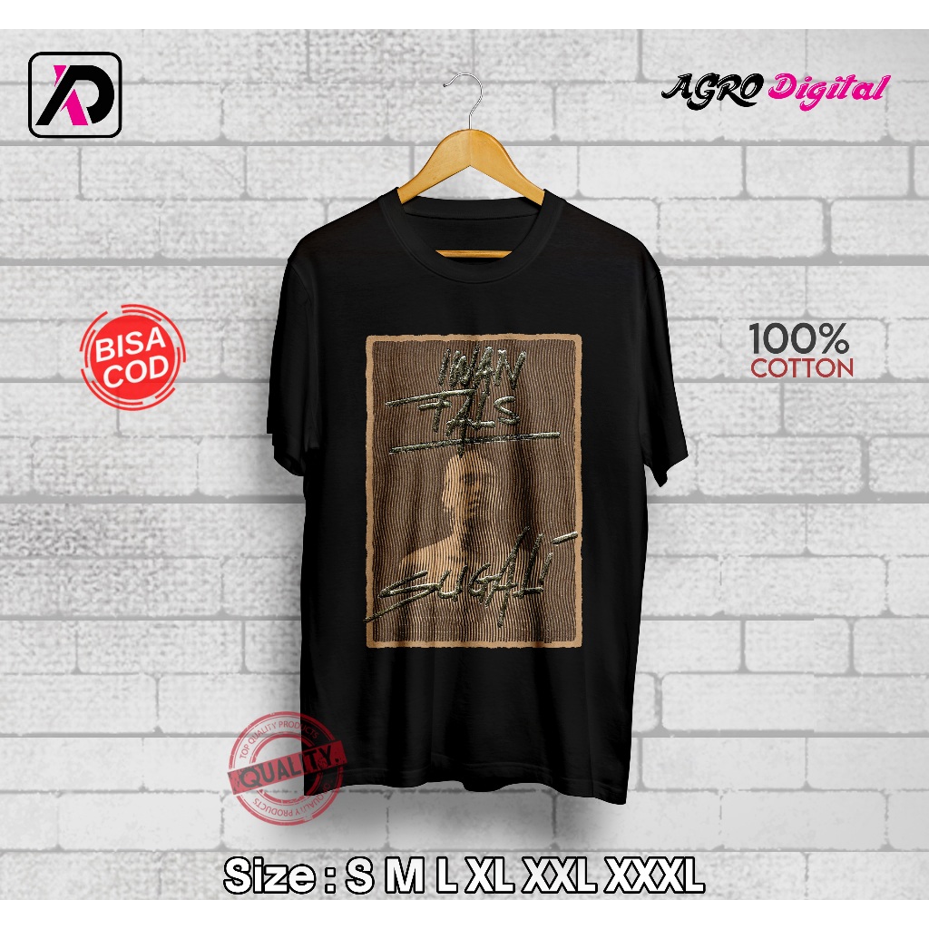 Kaos Custom Iwan Fals Sugali | Kaos Distro (Bisa Desain Sesukamu)