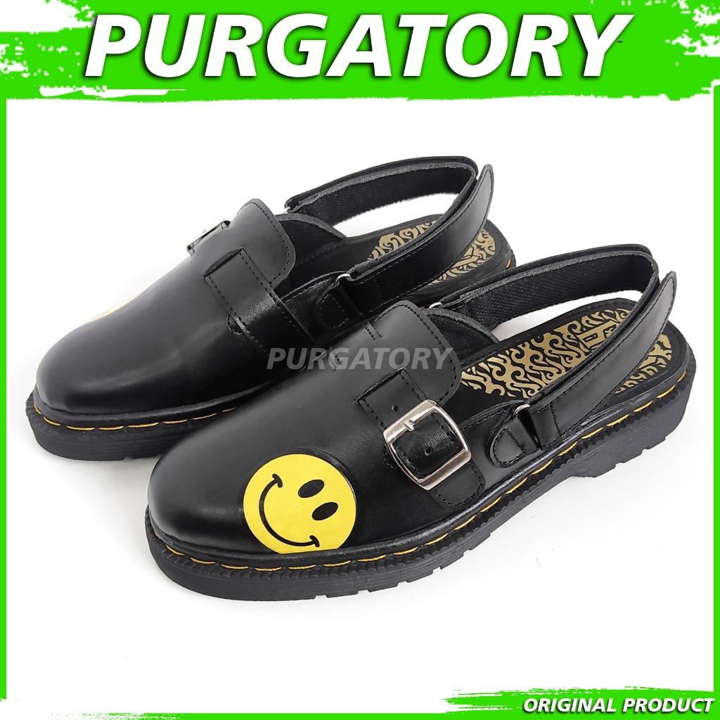 PURGATORY Hammer - Sepatu Sandal Pria Slop Bustong Smile Kasual