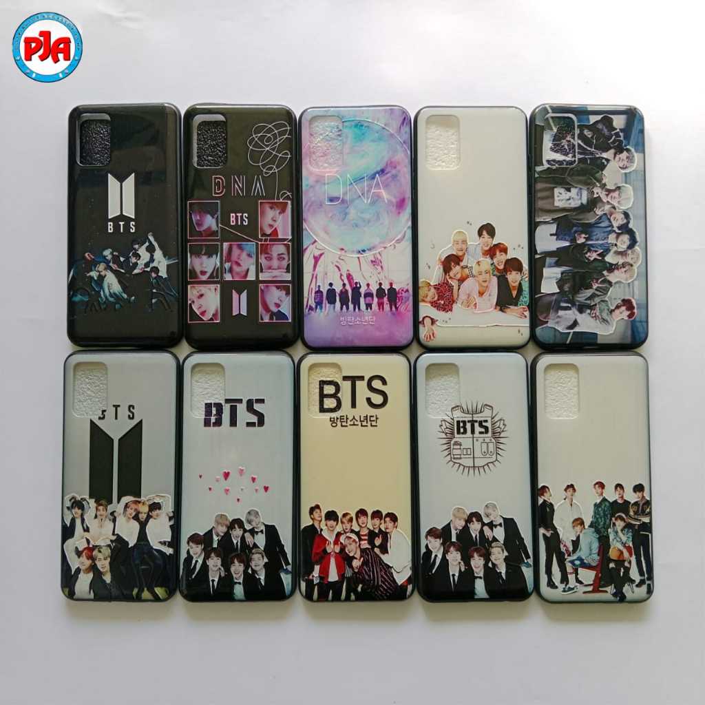 Case Motif Casing Karakter Soft case BTS OPPO A5S A11K A12 A7 A53 A32 A33 RENO 4F