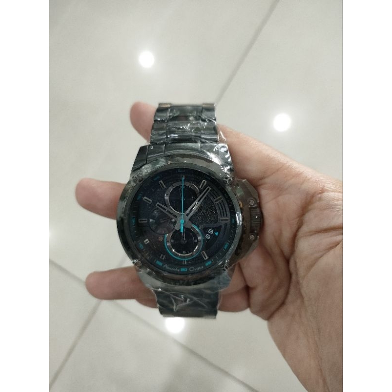 JAM TANGAN PRIA ALEXANDRE CHRISTIE 9602 AC 9602 AC9602 STAINLESS STEEL ORIGINAL & GARANSI RESMI 1 TA