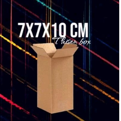 

Kardus die cut 7x7x10 | packing serbaguna | online shop | siap pakai