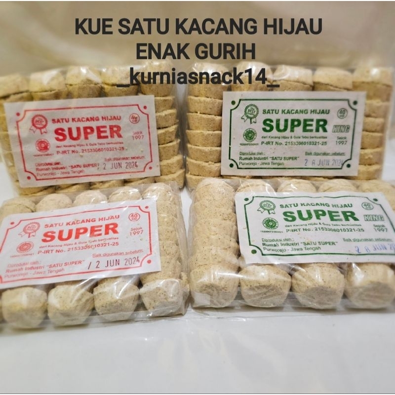 

KUE SATU KACANG HIJAU KHAS PURWOREJO | MAKANAN RINGAN | CAMILAN MURAH