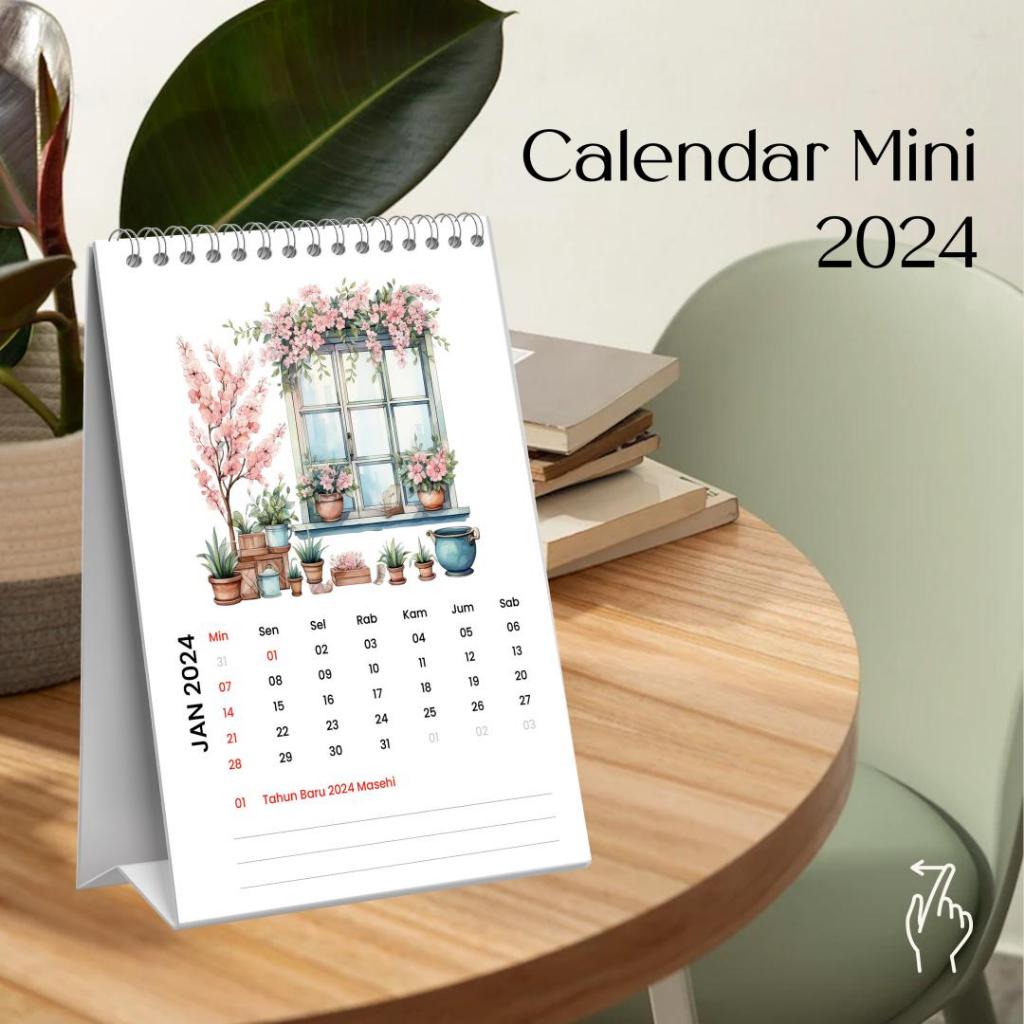 

Kalender Meja 2024 Mini / Desk Calendar 2024 Mini