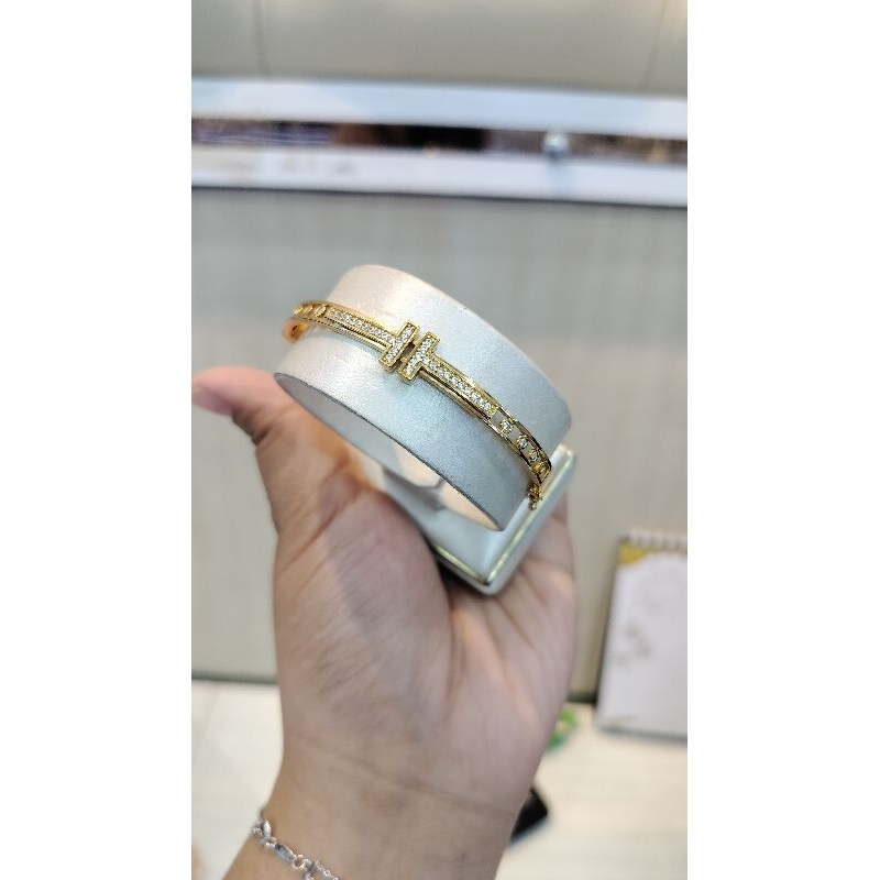 Gelang bangle Tifani mas 22 mas 8k