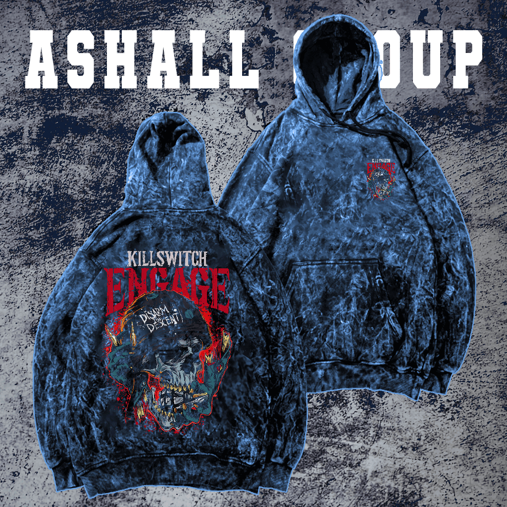 Hoodie Distro Pria Sandwash Navy KILLWITC Hoodie keren Hoodie dewasa Hoodie Distro Pria