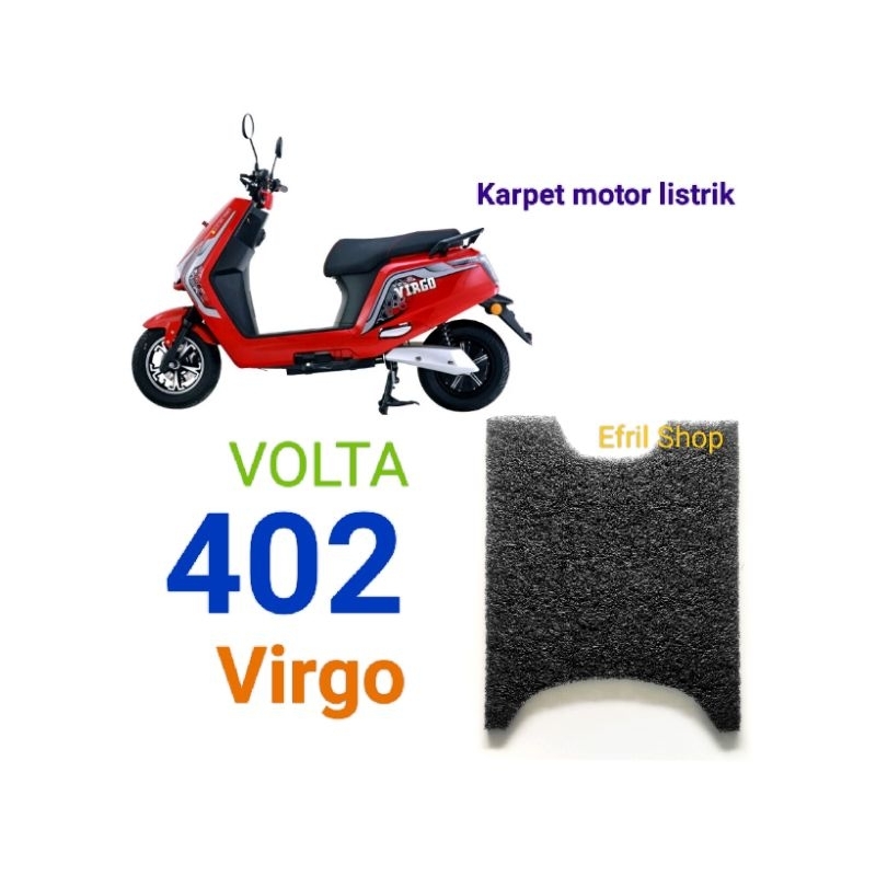 ⭐⭐⭐⭐⭐ Karpet sepeda motor listrik VOLTA 402 Virgo