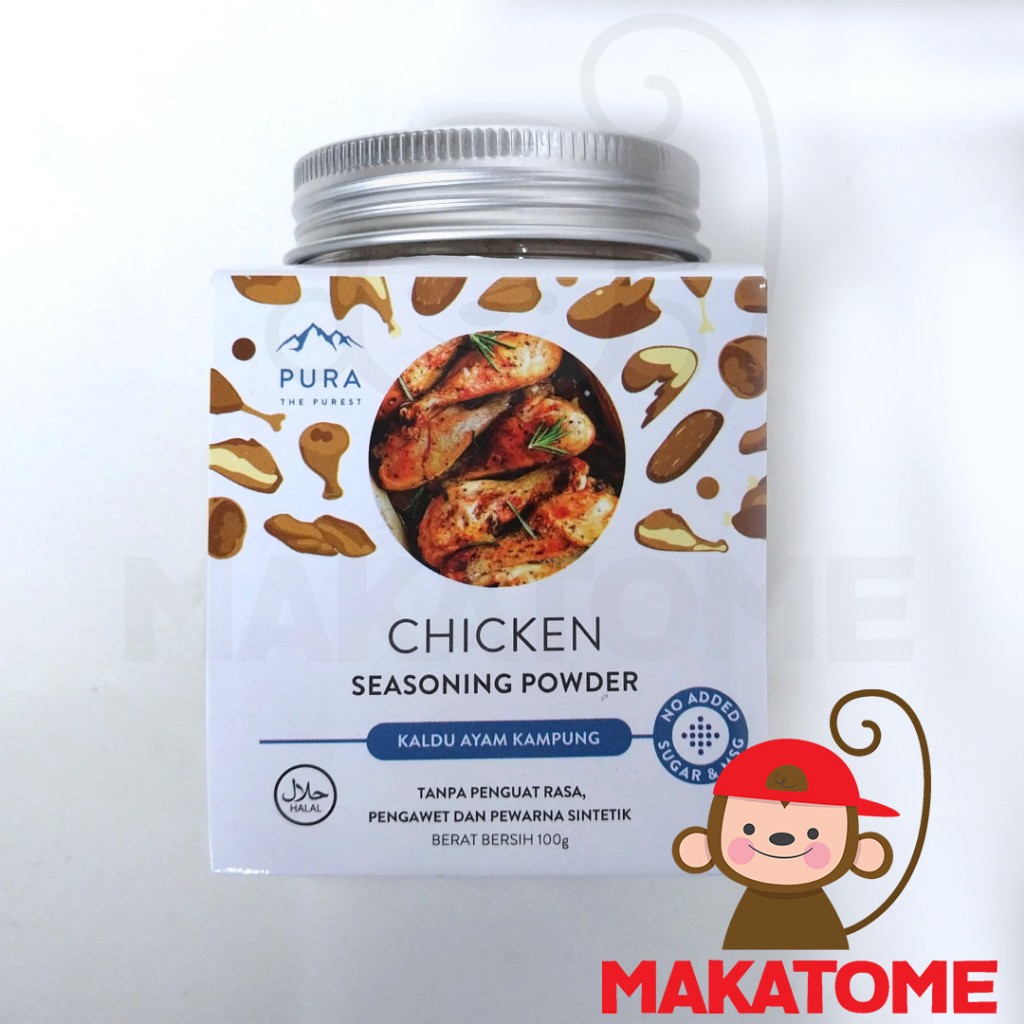 

Pura Kaldu ayam kampung 100g Chicken powder 100 gr no sugar no msg