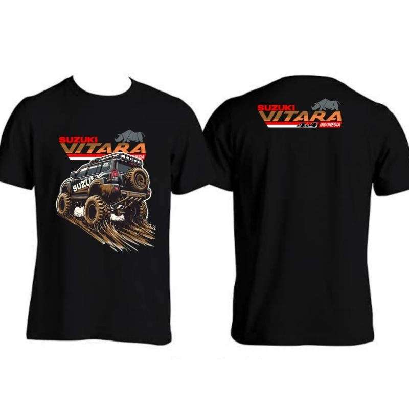 KAOS  ESCUDO VITARA  SIDEKICK INDONESIA COTTON COMBED 30S