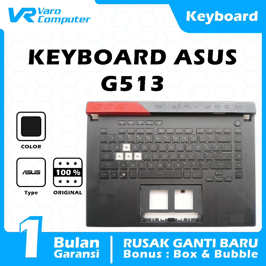 KEYBOARD LAPTOP ASUS ROG Strix G15 G513 (RGB) ORIGINAL
