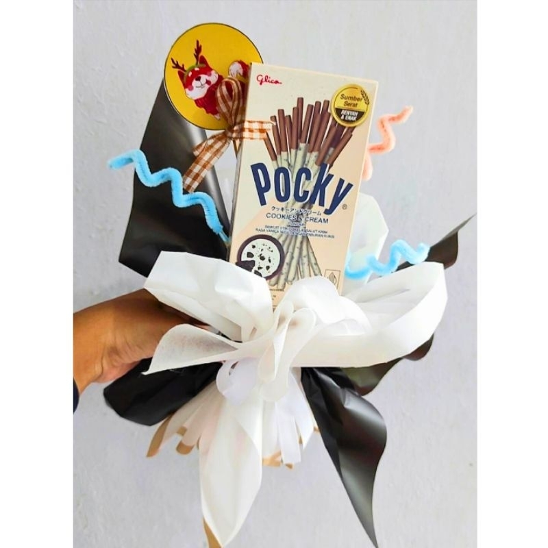 

BUKET COKLAT/BOUQUET POCKY/BOUQUET SIMPEL/BOUQUET AESTHETIC/BOUQUET VALENTINES