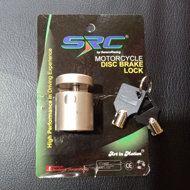 Gembok Cakram Motor CNC Merk SRC