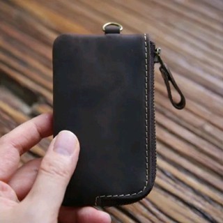 Dompet Koin Kulit Sapi Asli - Dompet Kulit Asli Garut - Dompet Koin Minimalis