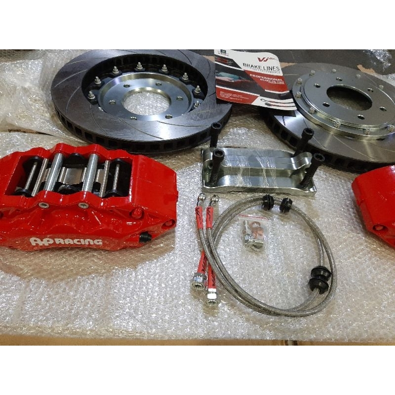 Big Brake Kit Ap Racing 6 Pot Pajero - BBK AP RACING PAJERO FORTUNER 6 POT