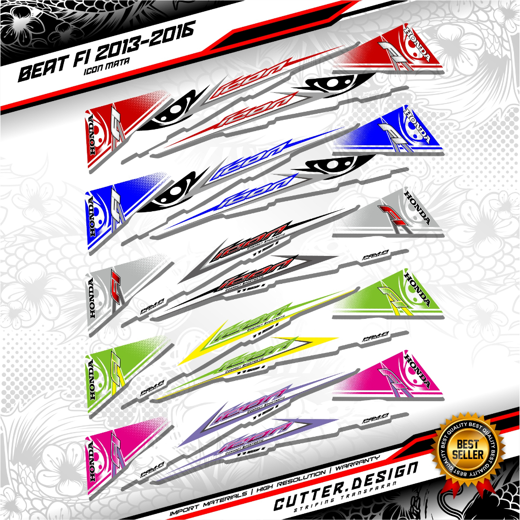 STRIPING TRANSPARAN BEAT FI icon mata fi