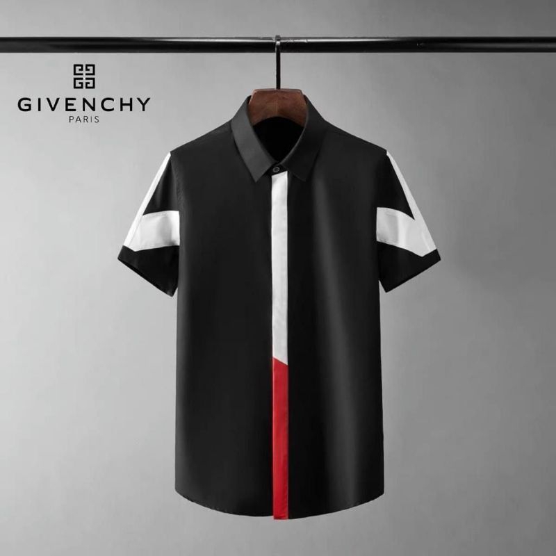 BAJU KEMEJA PRIA BRANDED GIVEN BLACK MIRROR