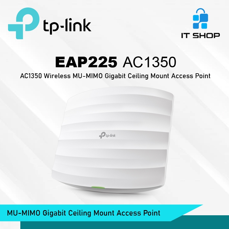 TP-Link EAP225 AC1350 Omada indoor Wireless MU-MIMO Gigabit Access Point