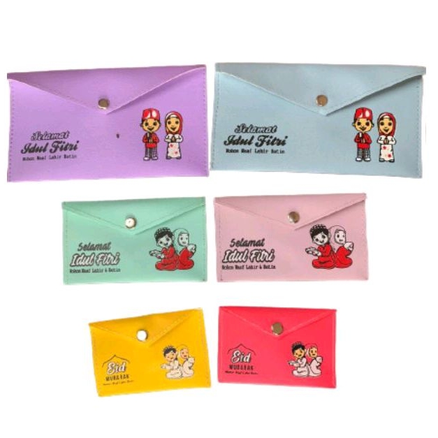 

12 PCS DOMPET BOTEGA ANGPAO LEBARAN