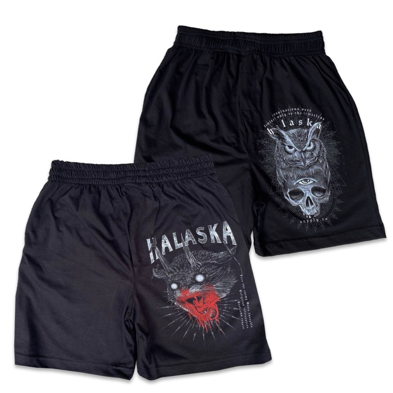 Celana Pendek Boxer Sablon Cowok