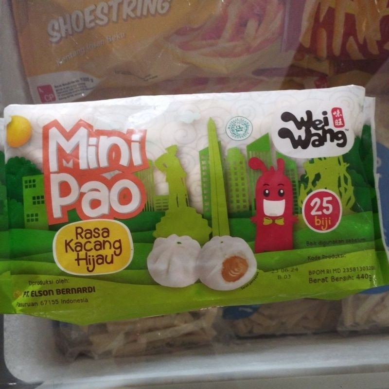 

Weiwang Minipao Rasa Kacang Hijau 25s