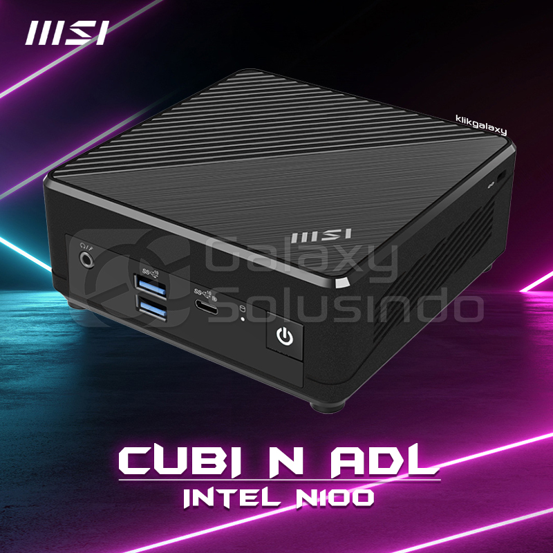 MSI CUBI N ADL Kit Mini PC - Intel N100