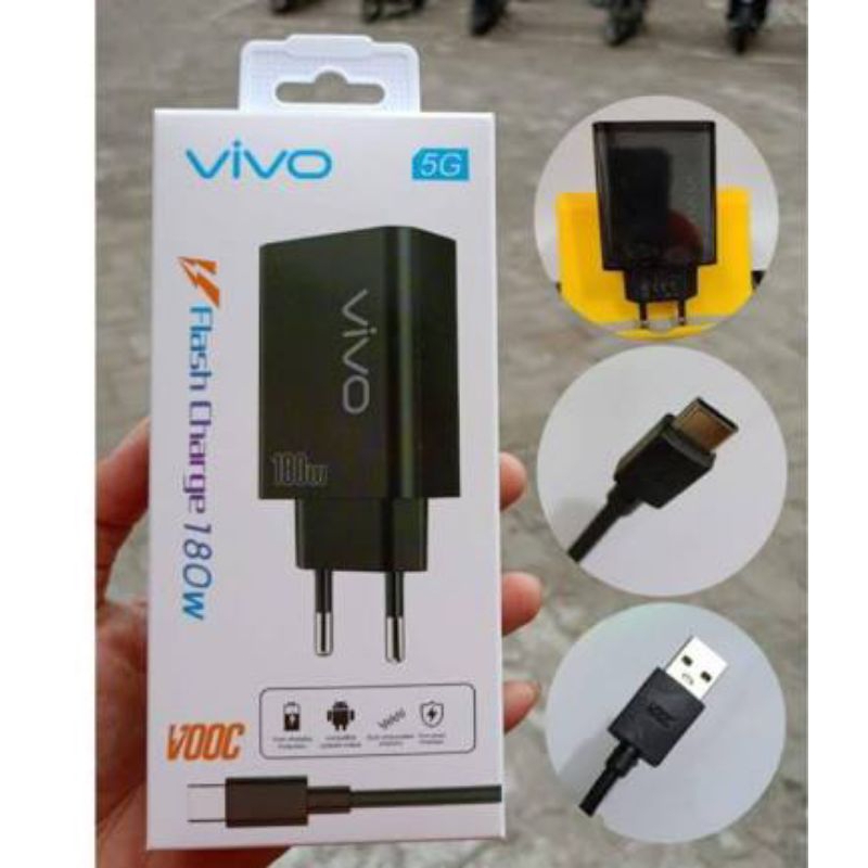 Charger Vivo 5G Flash Charege 180W/240W | Charger Vivo 180W/240W Fast Charging