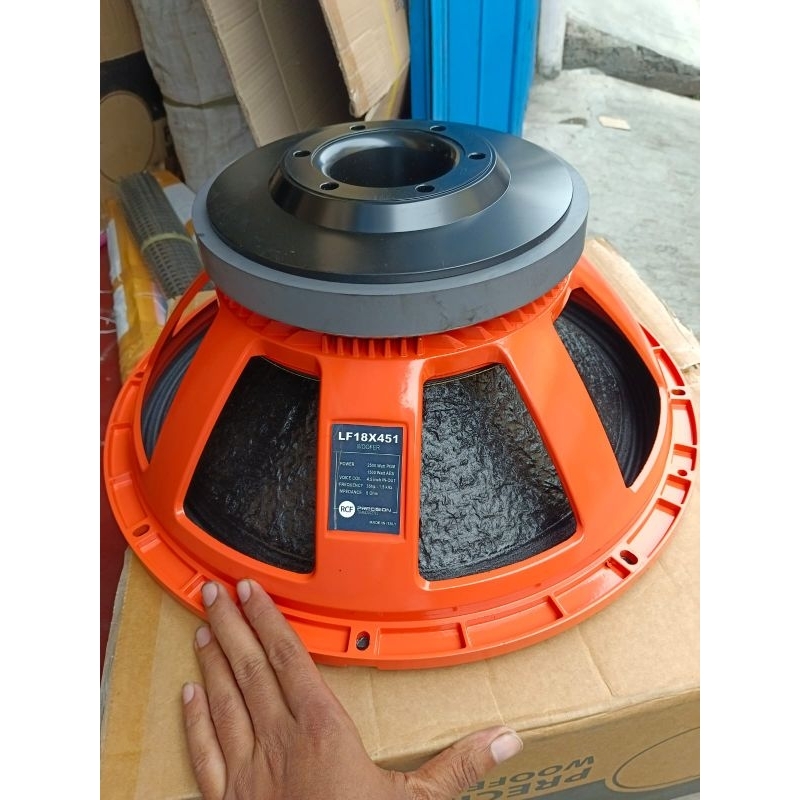 Speaker 18 inch RCF 18X451 GALES series original voice coil 4,5 inch