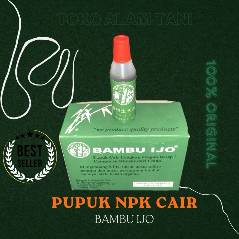 Pupuk Cair Organik Bambu ijo 12 ml