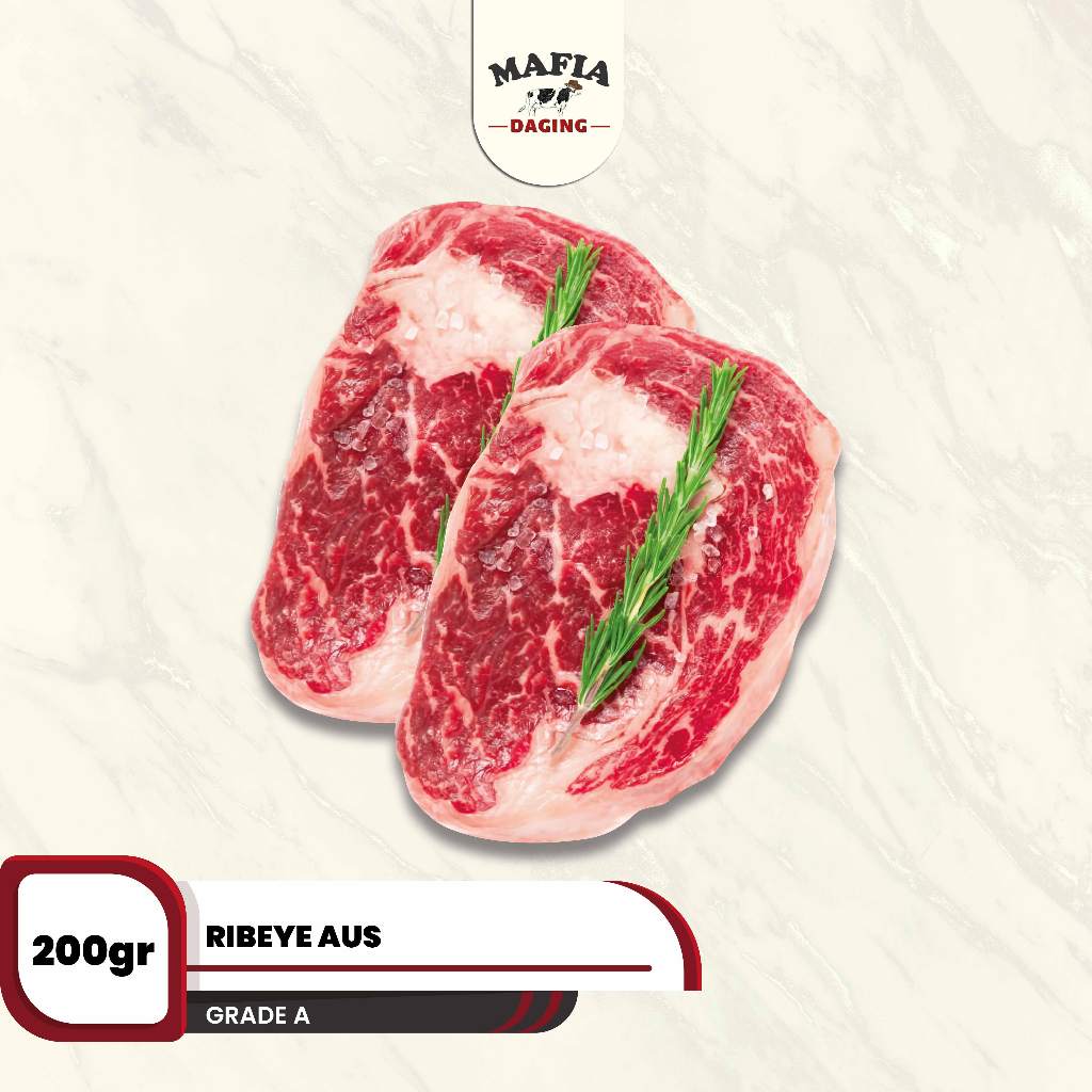 

[Mafia Daging] Premium Ribeye Steak 200g | Import Australia | Mafia Daging
