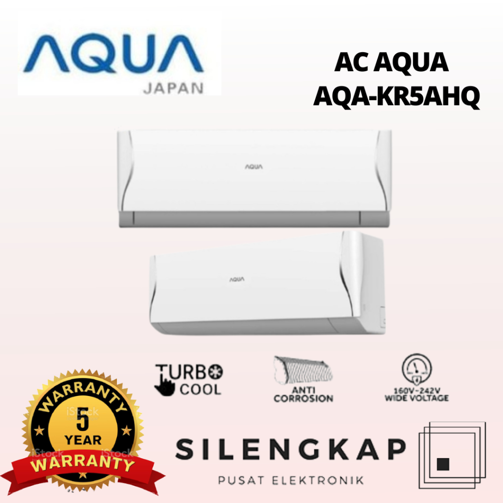 AC AQUA 1/2 PK AQA-KCR5AHQ / KR5AHQ TURBO COOL