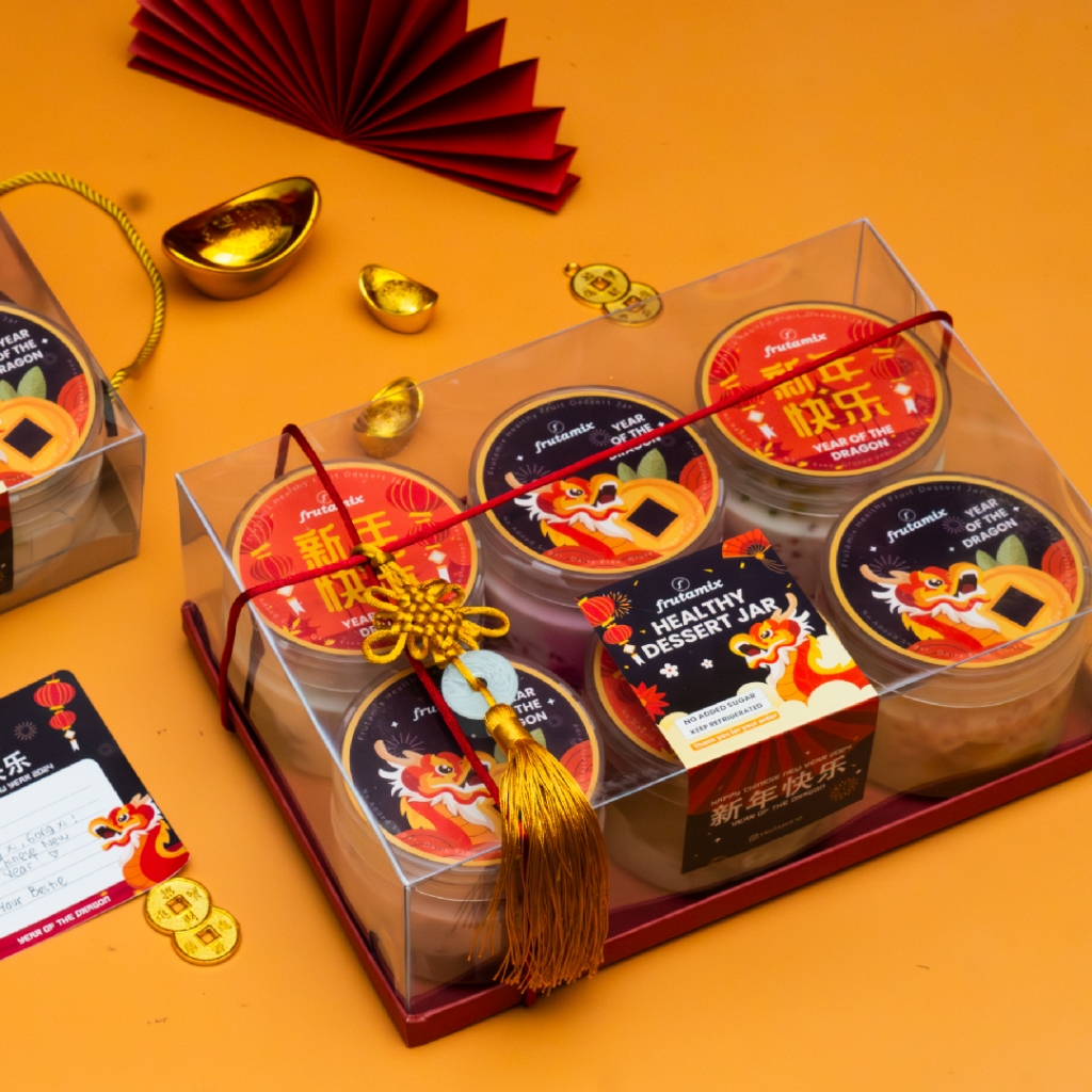 

Premium Almond Pudding CNY Hampers Imlek | Vegan Sugar FREE, Dairy FREE, GLUTEN FREE