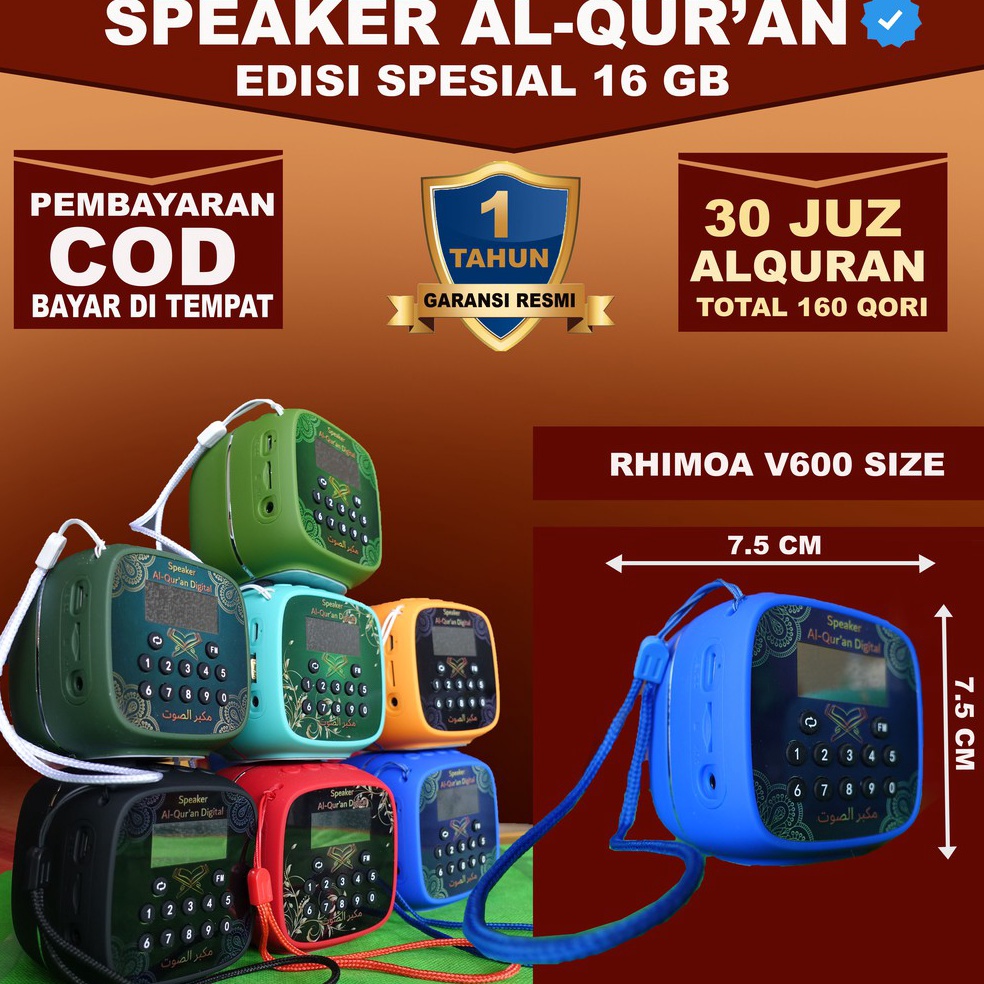 KODE M22P Speaker Murottal AlQuran terbaik speaker AlQuran speaker hafalan AlQuran